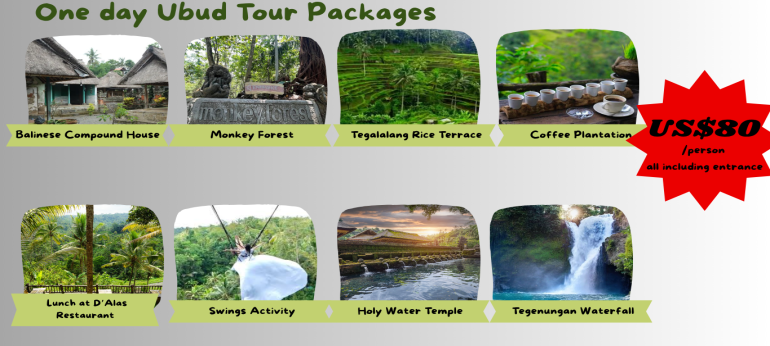 New Packages Freehugs - Ubud Activities Tour 